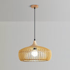 Lattice Nest Wooden Pendant Lamp