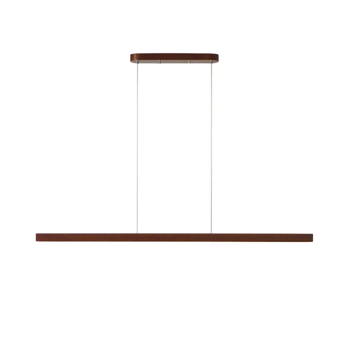 Linear Wooden Pendant Light