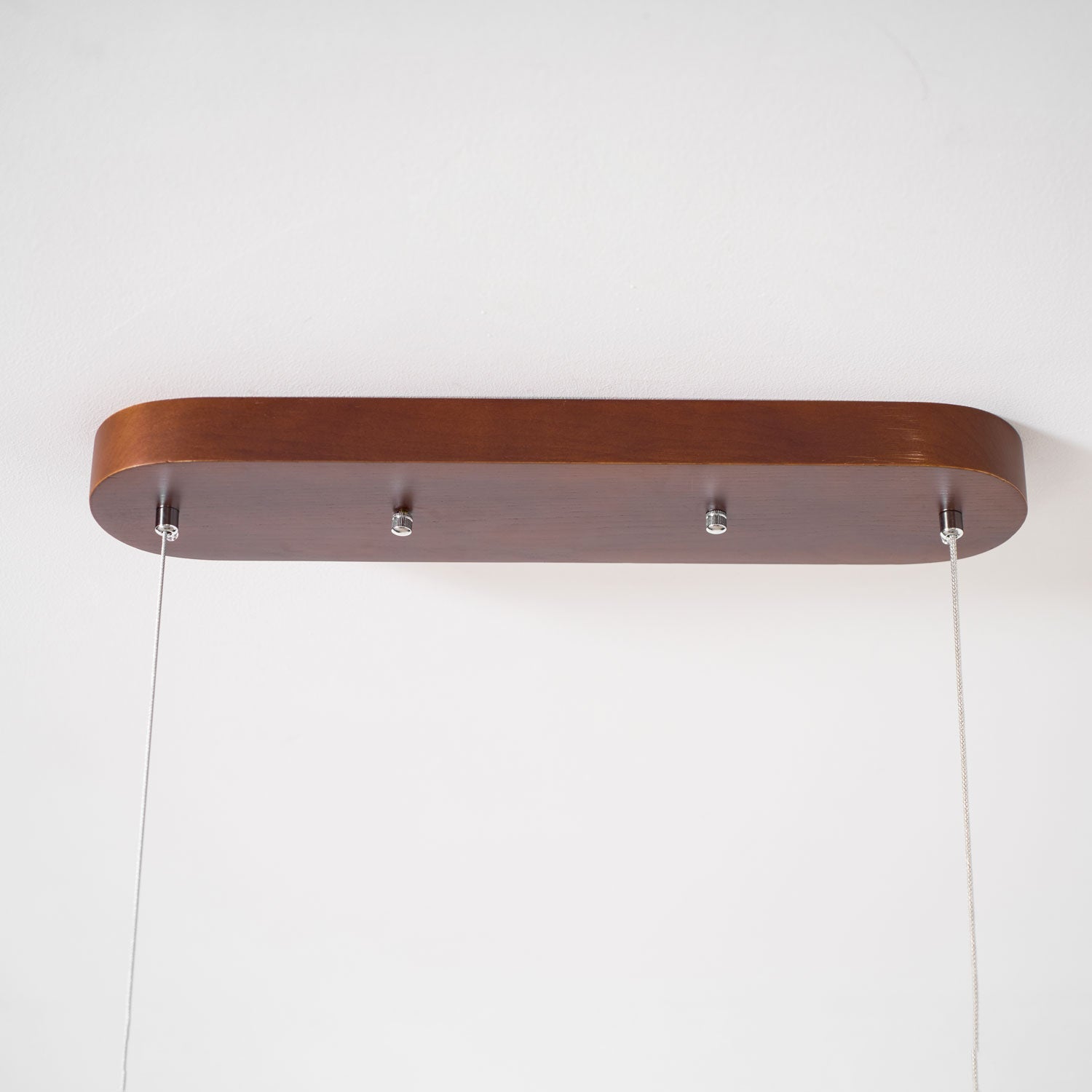 Linear Wooden Pendant Light