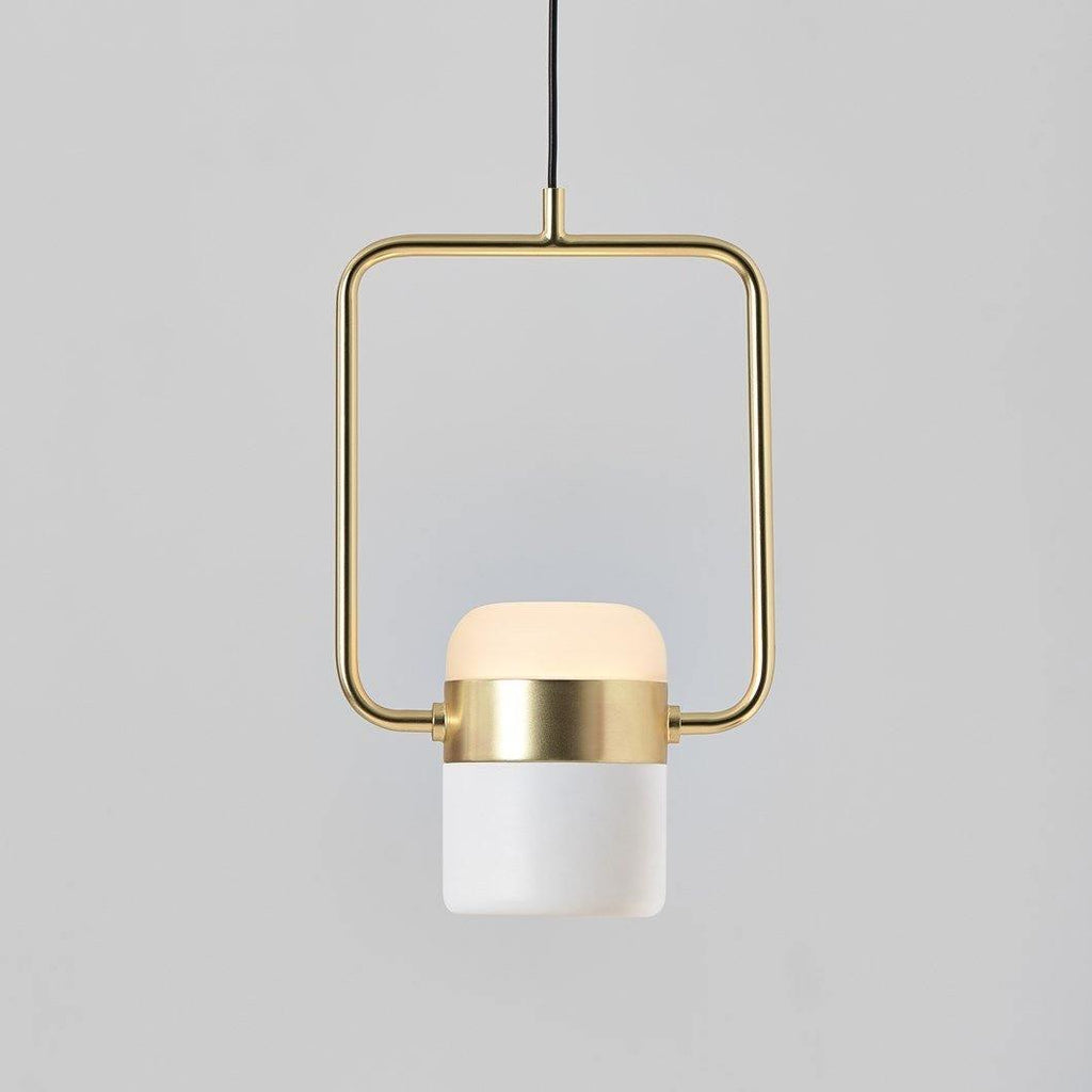 Adjustable Glass Pendant Light