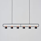 Adjustable Glass Pendant Light