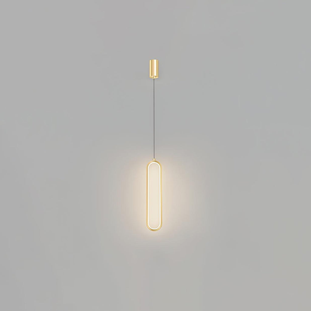 Long Oval LED Pendant Lamp