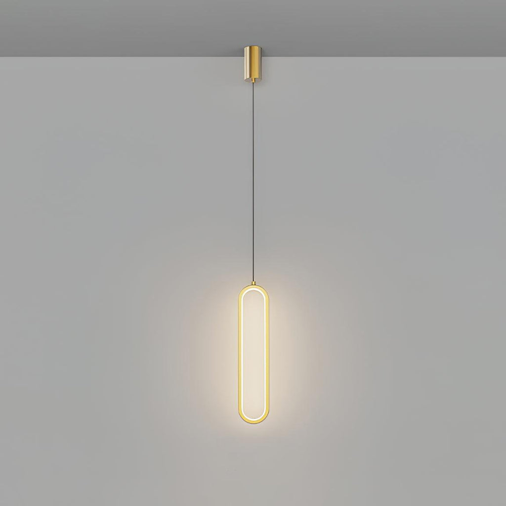 Long Oval LED Pendant Lamp