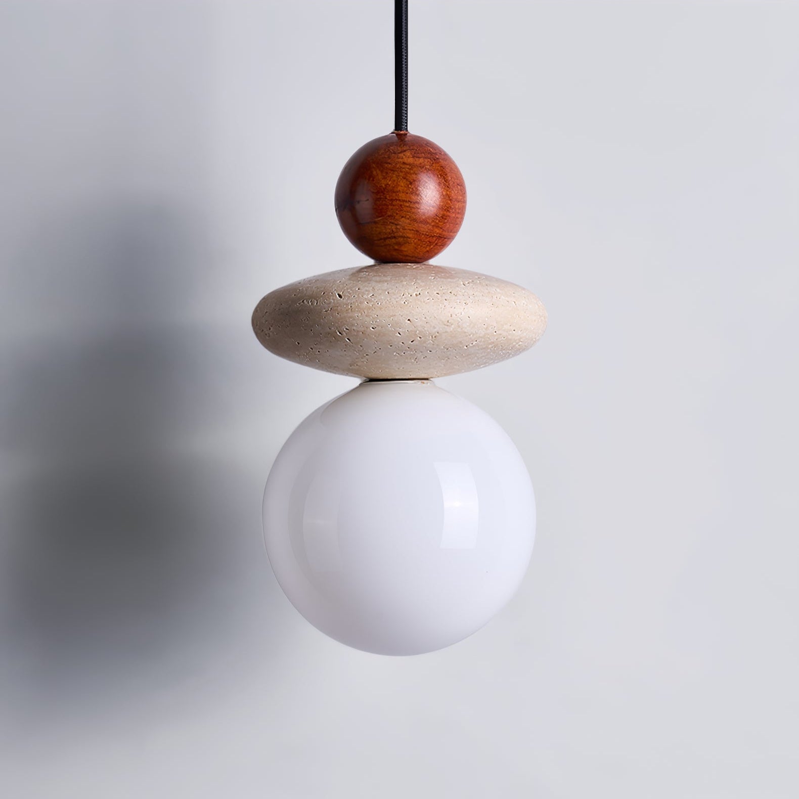 Lumi Travertine Pendant Light