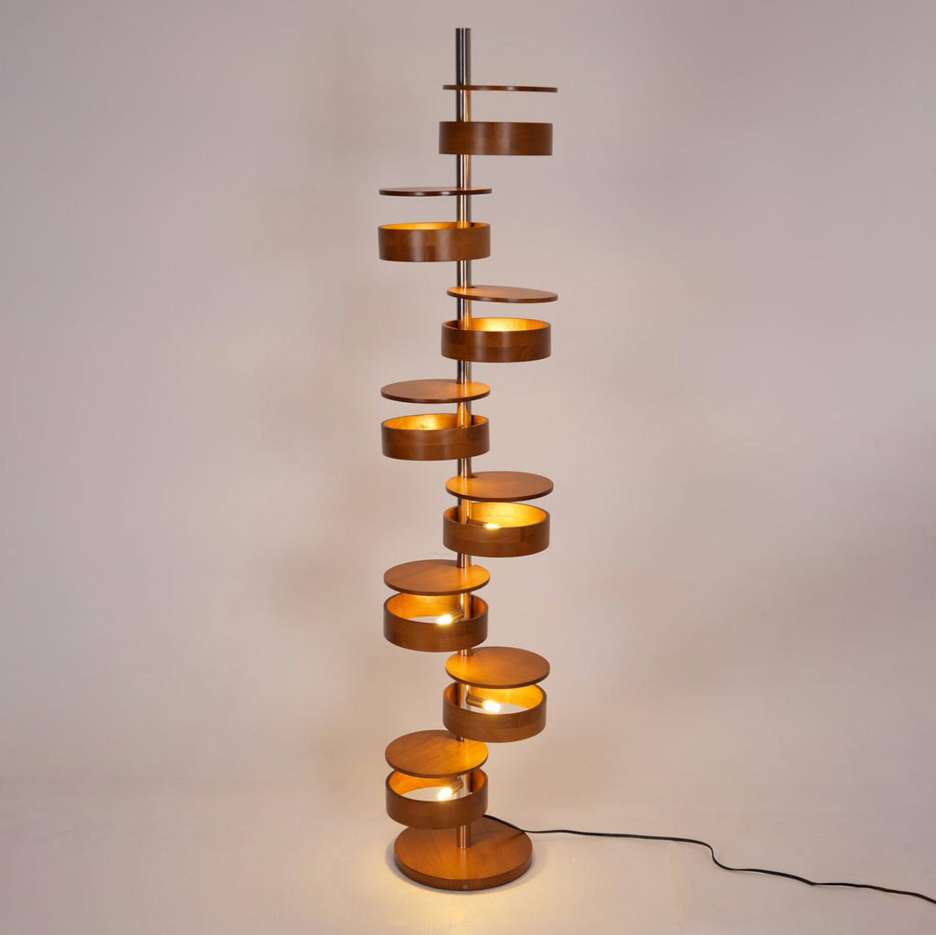 Luminis Wooden Floor Lamp