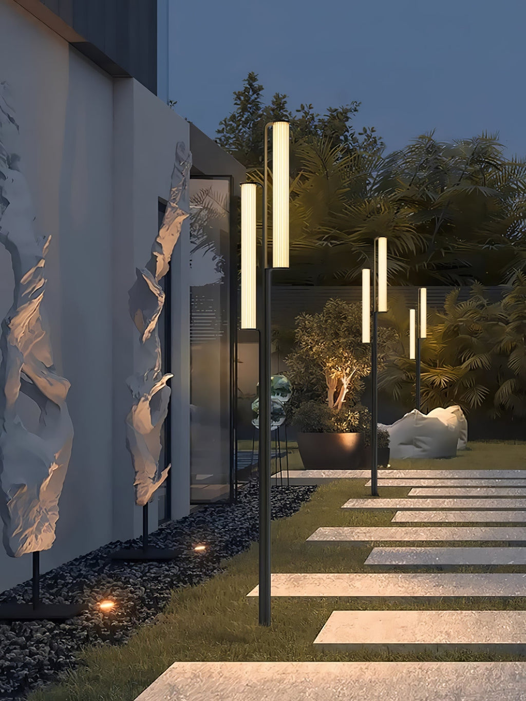 Lumo Arc Outdoor Post Lamp