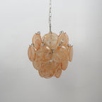 Lunaria Disc Murano Chandelier