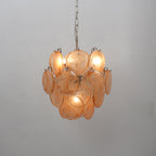 Lunaria Disc Murano Chandelier