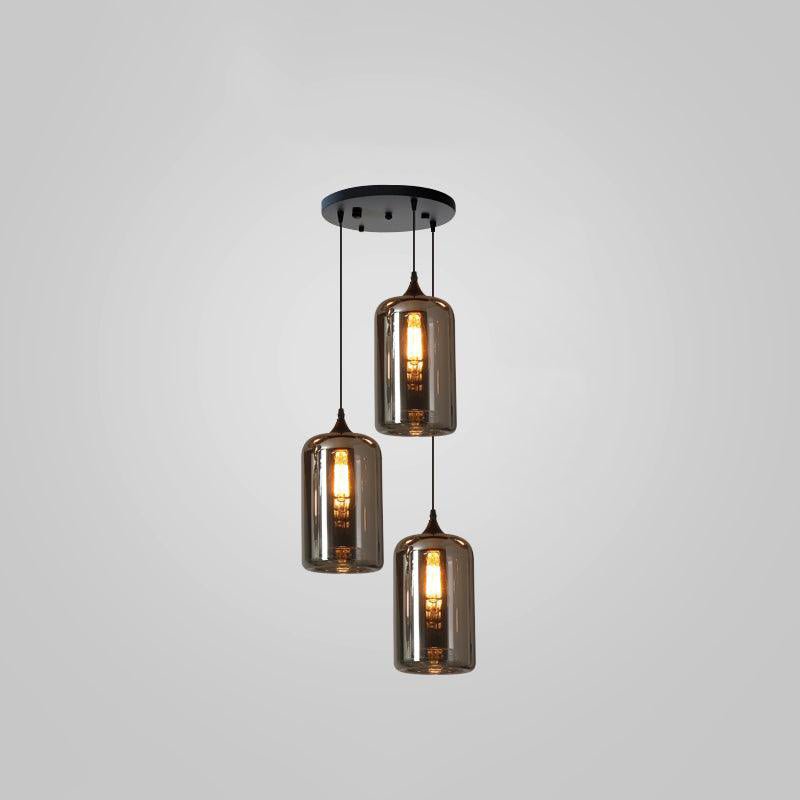 Bottle Glass Pendant Light