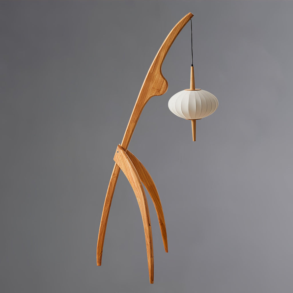 Mantis Wood Floor Lamp
