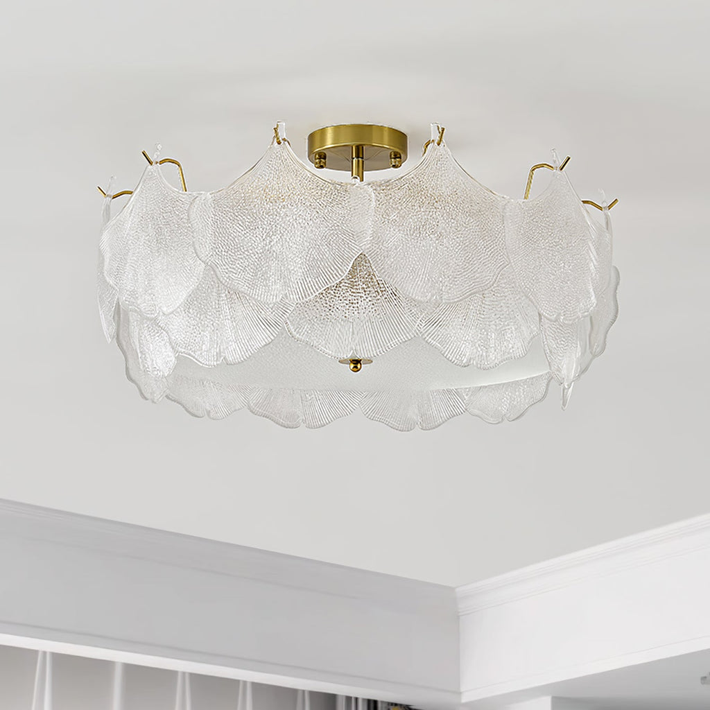 Maple Leaf Cluster Ceiling Light