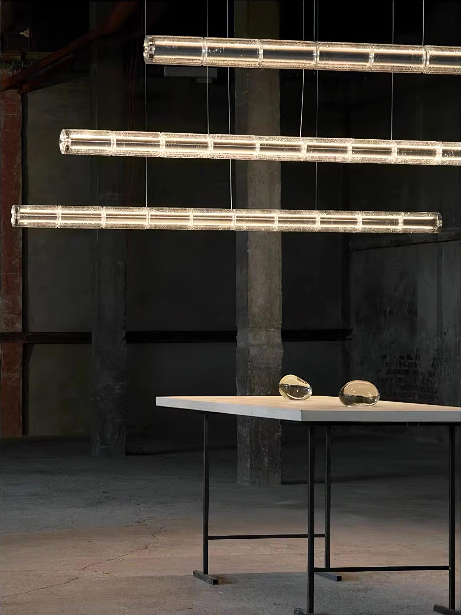 Mcdade Segmented Glass Chandelier