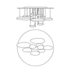 Mercury Ceiling Lamp