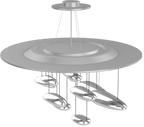 Mercury Chandelier