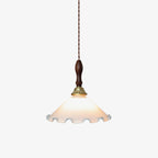 Milky Flower Pendant Light