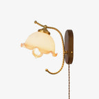 Milky Flower Wall Light