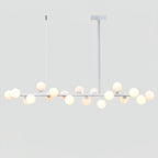 Linear Balls Chandelier
