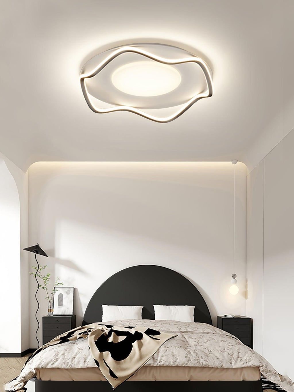 Minimalist Cloud Shape Ceiling Lamp