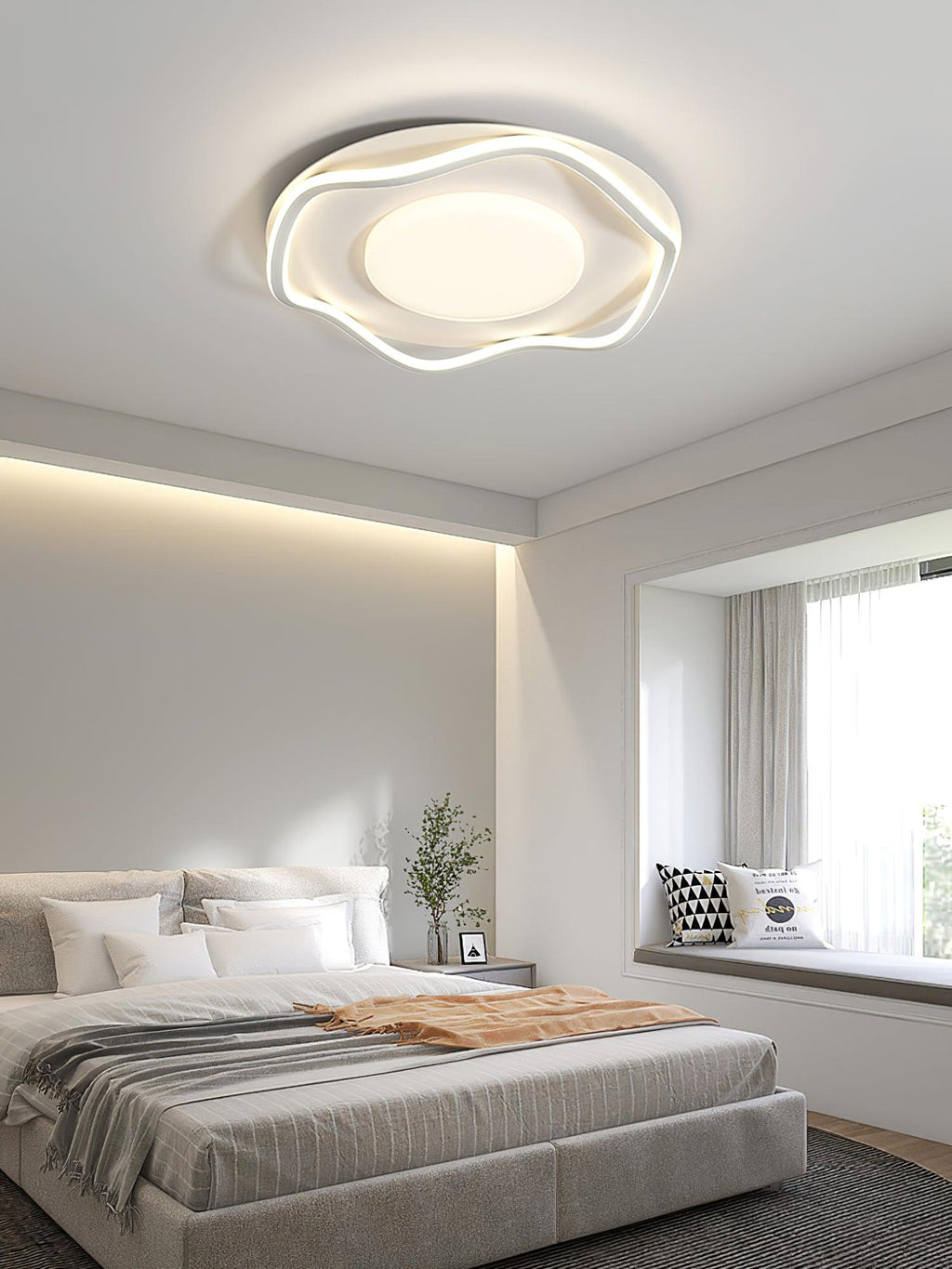 Minimalist Cloud Shape Ceiling Lamp