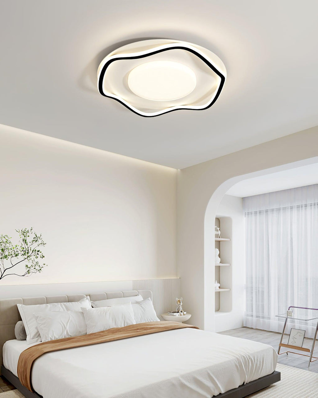 Minimalist Cloud Shape Ceiling Lamp