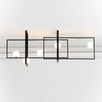 Mondrian Glass Ceiling Light