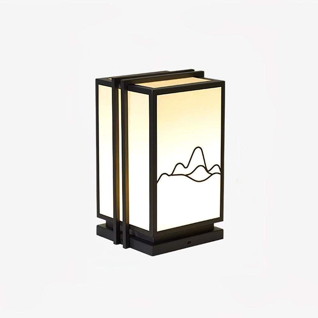 Mountain Outdoor Post Light