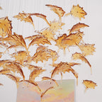Multicolor Crystal Maple Leaf Chandelier