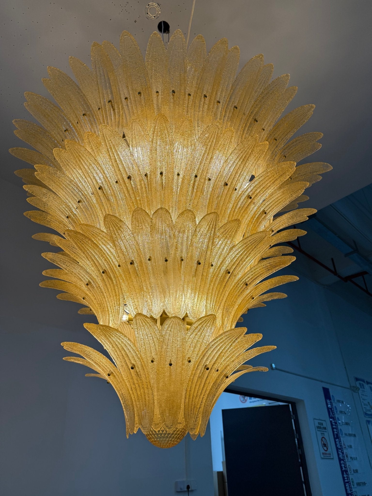 Murano Palmette Chandelier