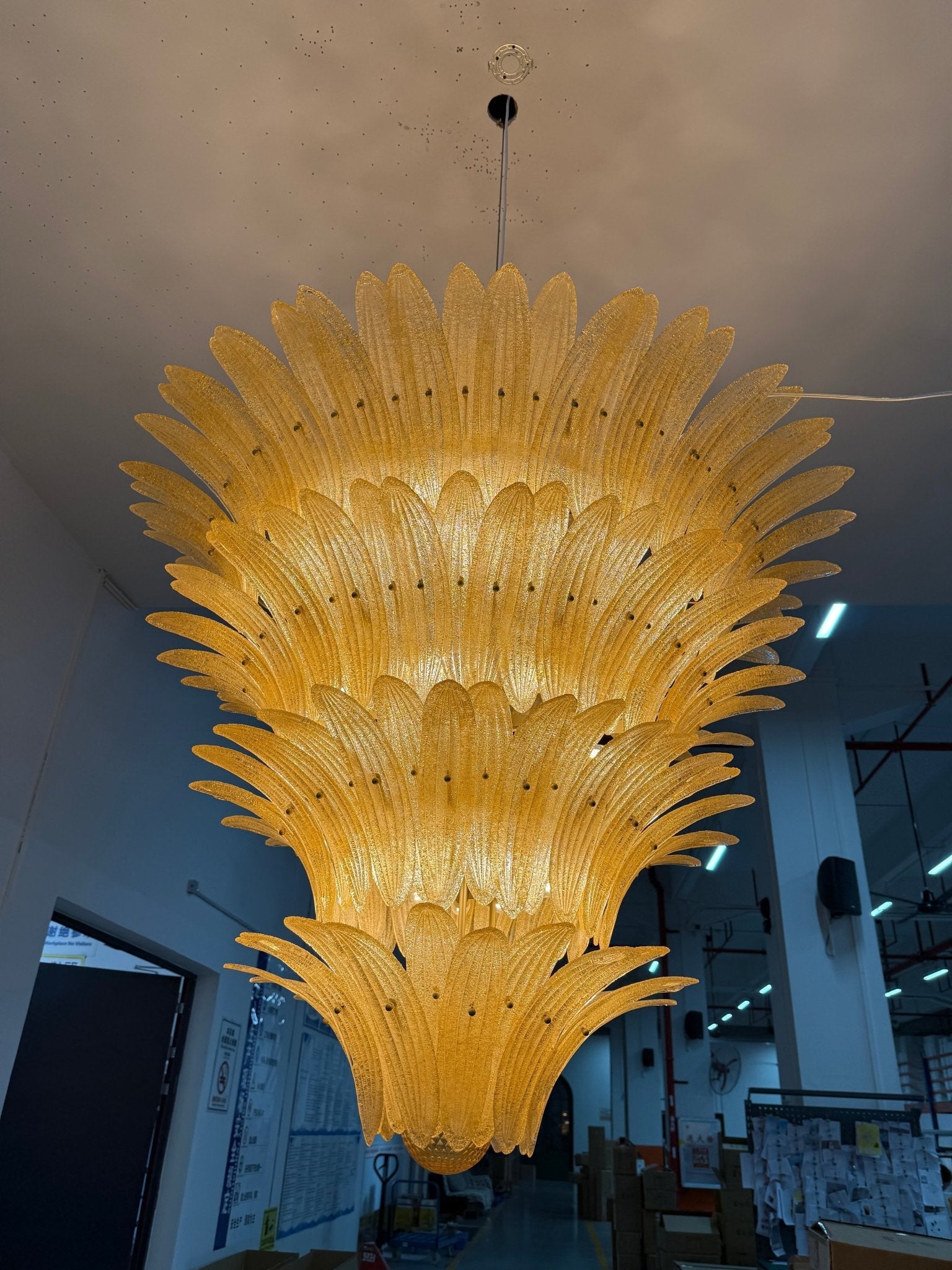 Murano Palmette Chandelier
