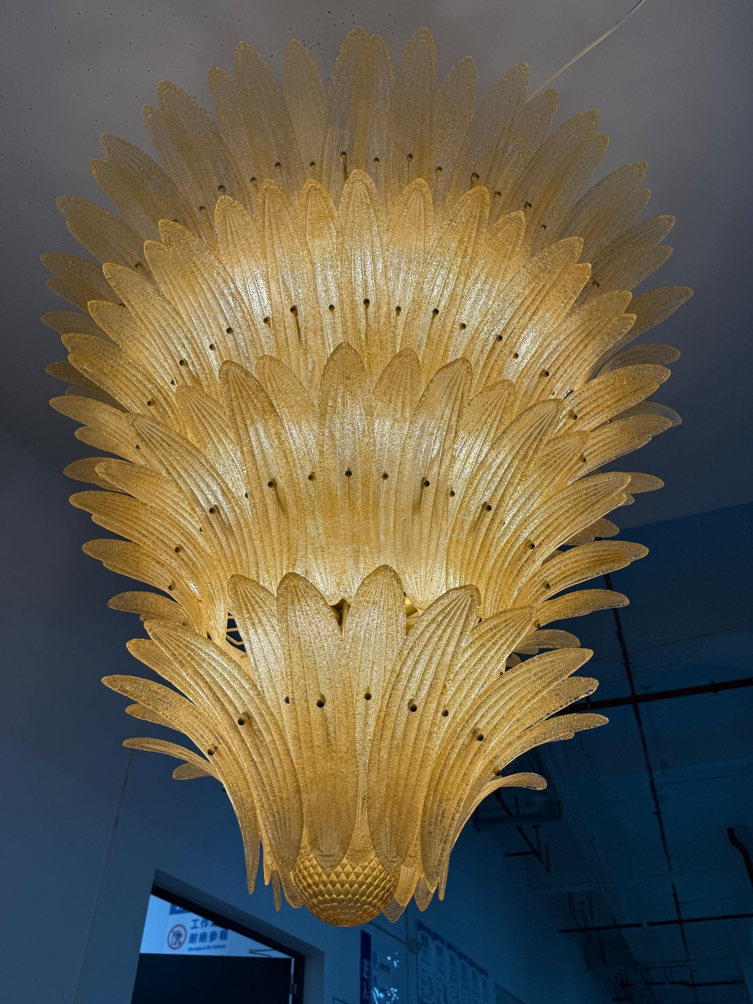 Murano Palmette Chandelier