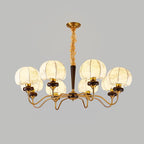 Mushroom Fabric Chandelier