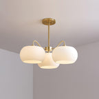 Glass Persimmon Chandelier