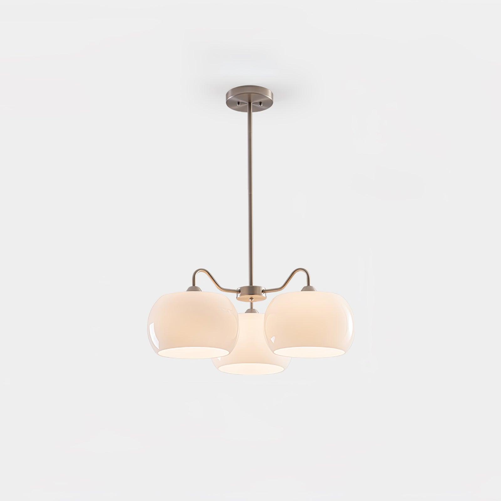 Glass Persimmon Chandelier
