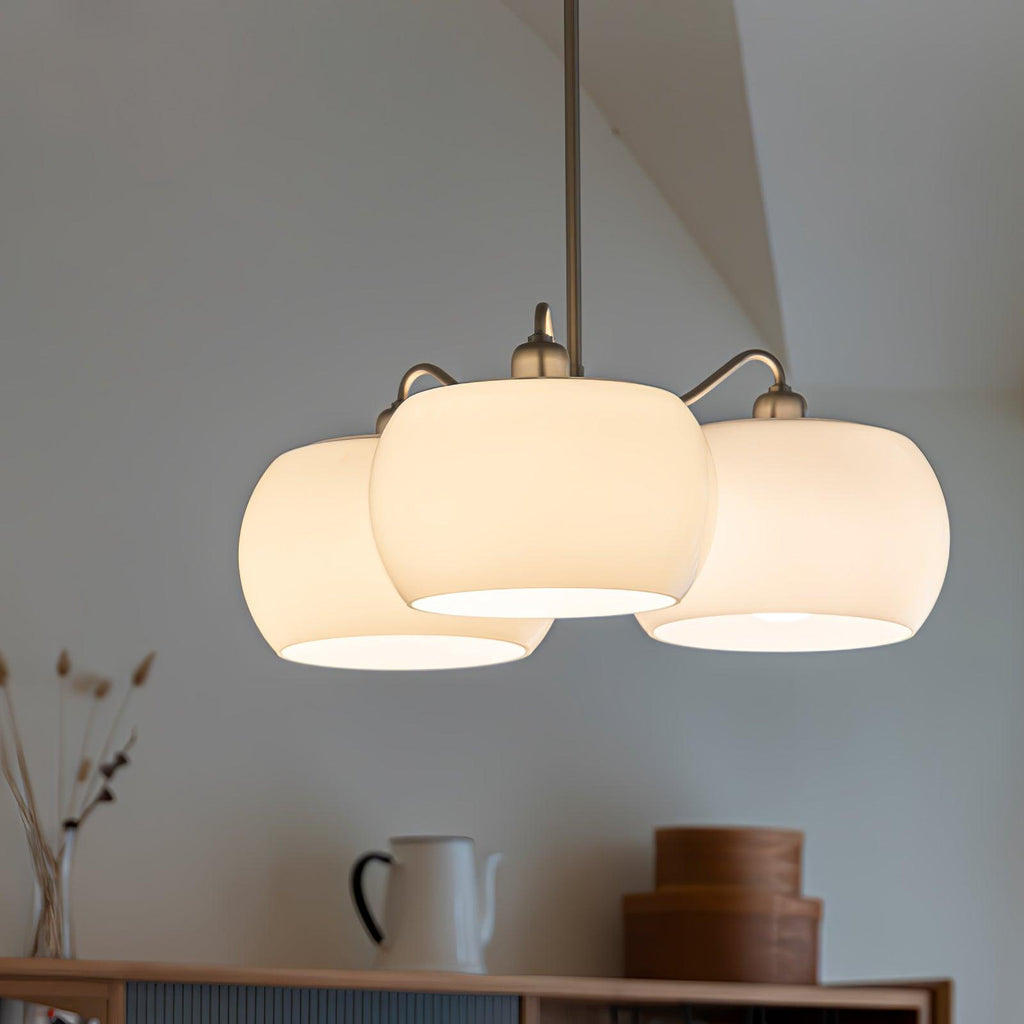 Glass Persimmon Chandelier