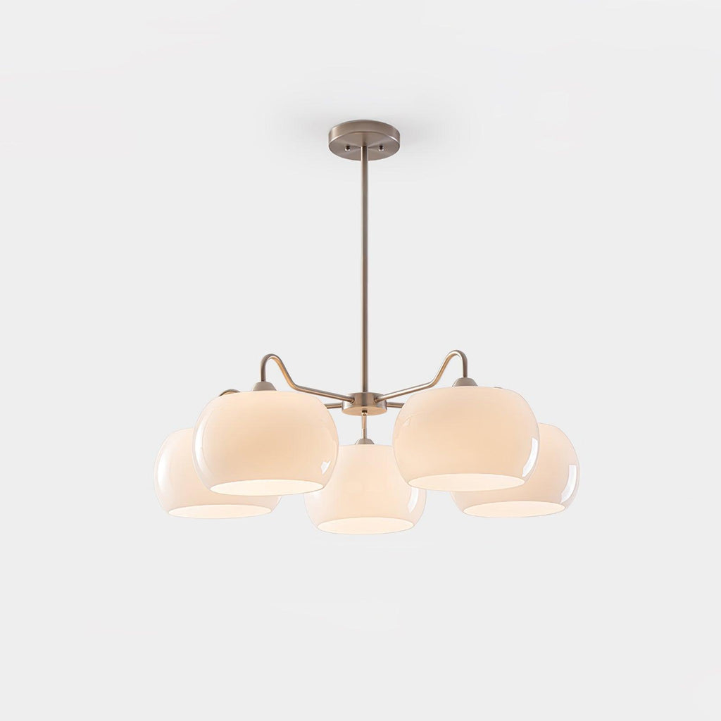 Glass Persimmon Chandelier