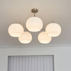 Glass Persimmon Chandelier