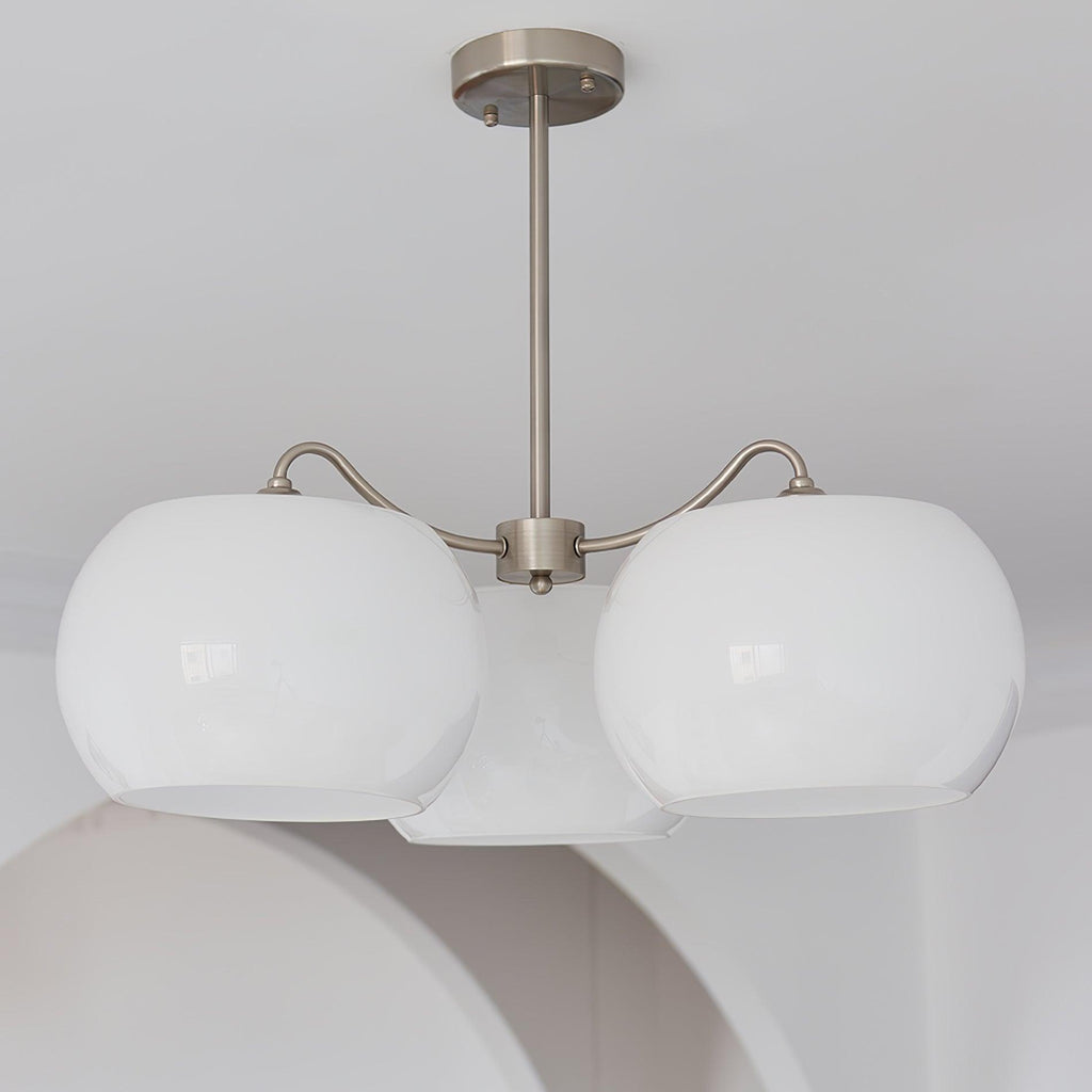 Glass Persimmon Chandelier