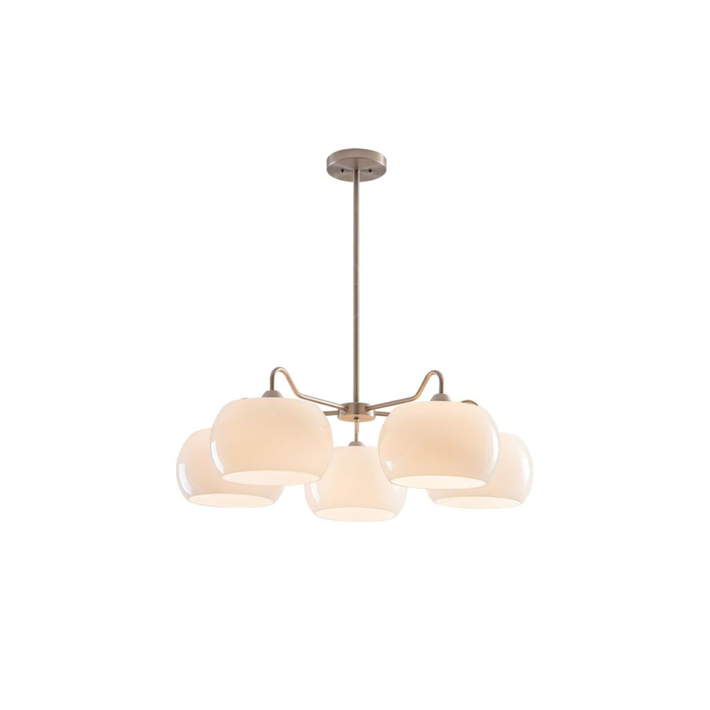 Glass Persimmon Chandelier