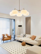 Glass Persimmon Chandelier