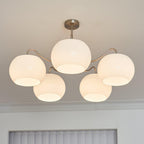 Glass Persimmon Chandelier