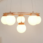 Miira Wood Chandelier