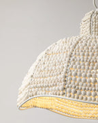 Obispo Wood Beads Pendant Lamp
