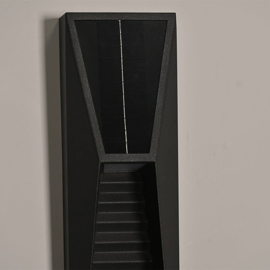 Obsidian Path Solar Outdoor Wall Light
