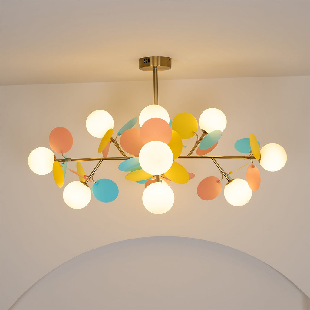 Off White Tree Chandelier