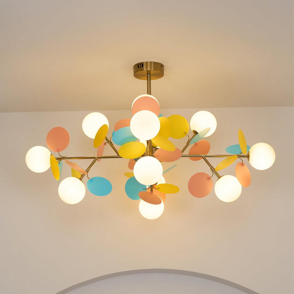 Off White Tree Chandelier
