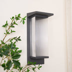 Oleron Box Outdoor Solar Wall Lamp