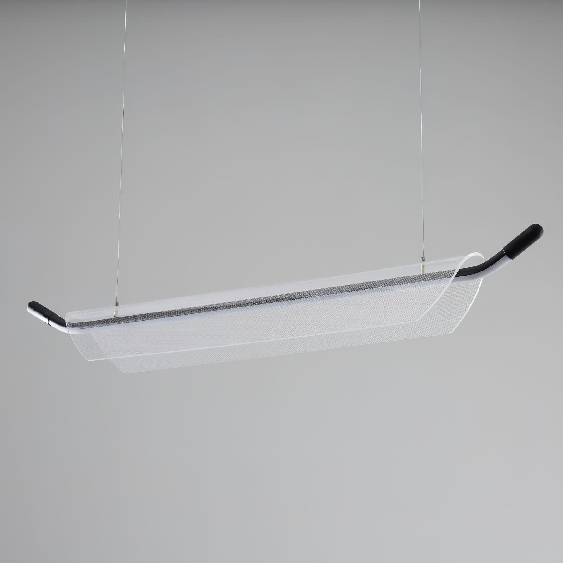 One Word Acrylic Pendant Light