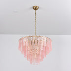 Opalora Pink Murano Chandelier