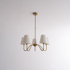 Opaluxe Brass Chandelier