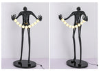 Orb Juggler Sculpture Floor Lamp